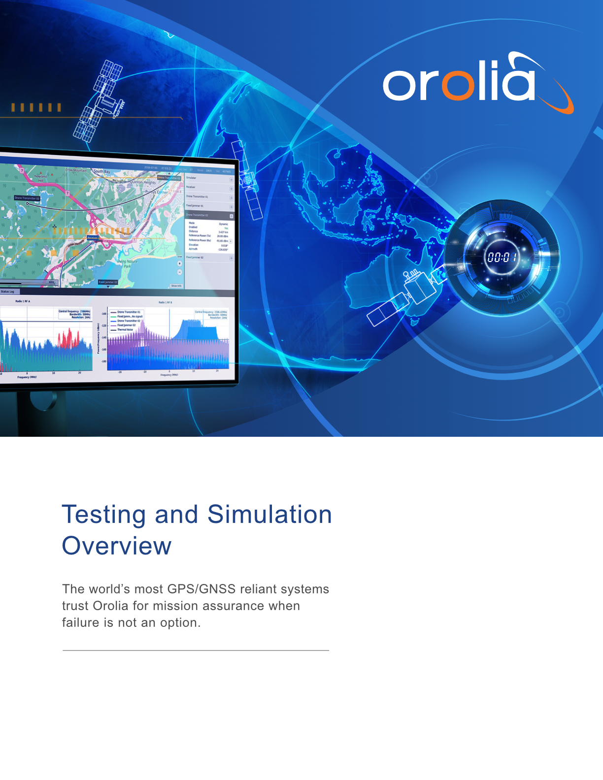 Orolia Simulation and IDM Overview Brochure