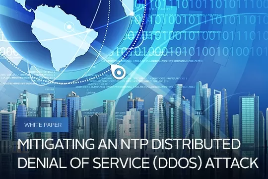 Mitigating an NTP DDOS Attack