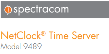 NetClock 9489 Time Server