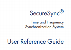 Spectracom SecureSync Instruction Manual